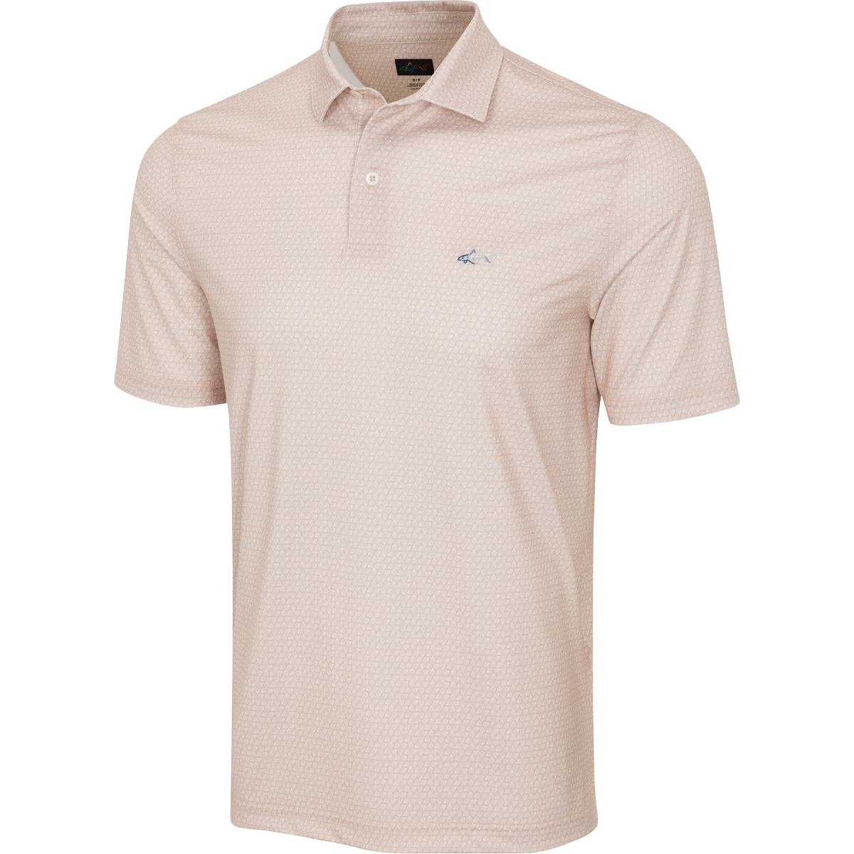 Men's ML75 Hexagonal Ray Golf Polo - Warm Sand
