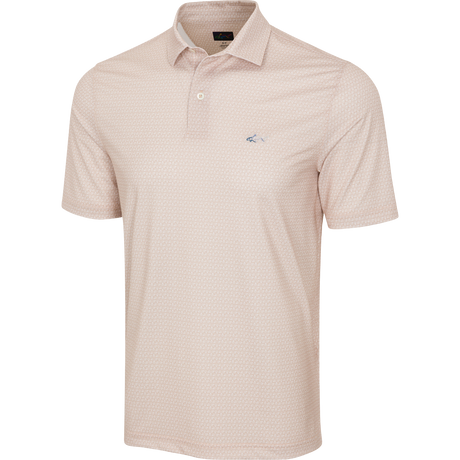 Men's ML75 Hexagonal Ray Golf Polo - Warm Sand