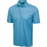 Men's ML75 Boxed Printed Golf Polo - Teal Breeze