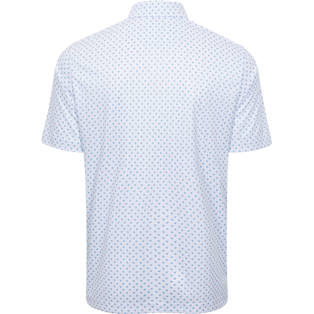 Men's ML75 Boxed Printed Golf Polo - White