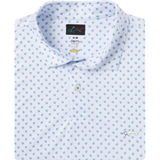 Men's ML75 Boxed Printed Golf Polo - White