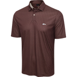 Men's ML75 Boxed Printed Golf Polo - Walnut