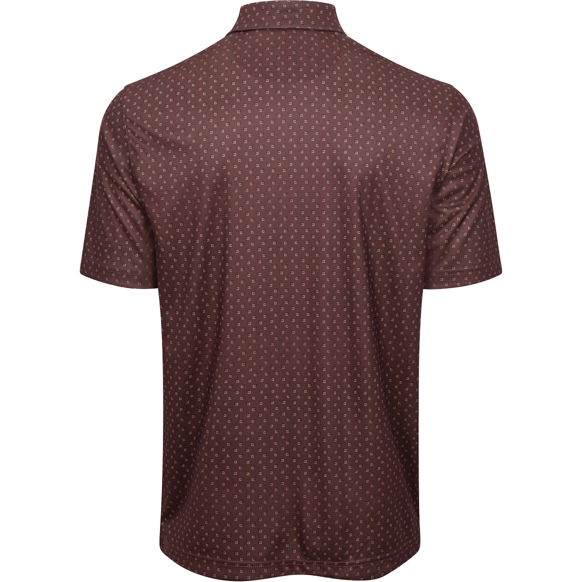 Men's ML75 Boxed Printed Golf Polo - Walnut
