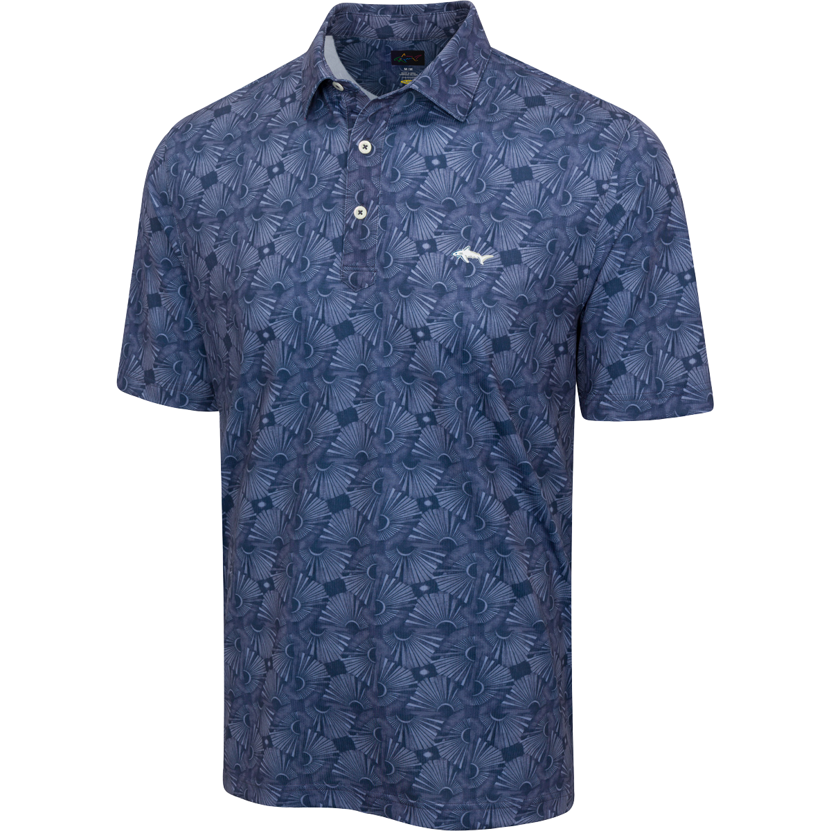 ML75 Tropic Stretch Golf Polo - Navy
