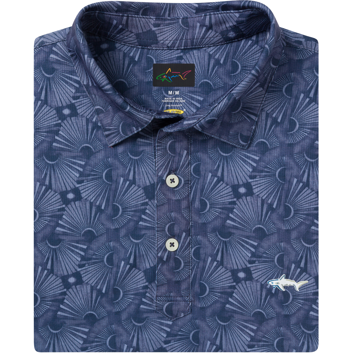 ML75 Tropic Stretch Golf Polo - Navy