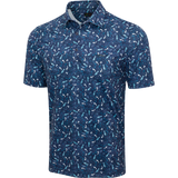 ML75 K317 Splash Golf Polo - Navy