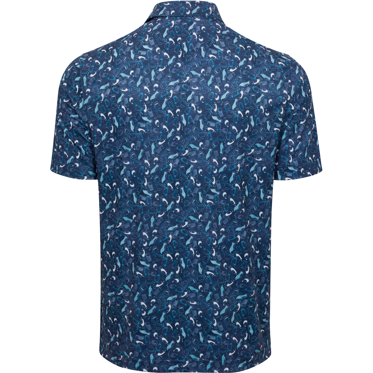 ML75 K317 Splash Golf Polo - Navy