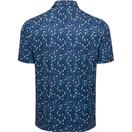 ML75 K317 Splash Golf Polo - Navy