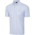 G7F25XLK326 Greg Norman White Golf Polo