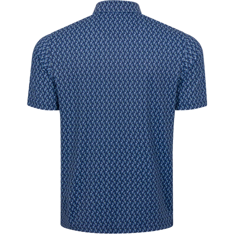 Men's Irons Button-Down Collar Golf Polo