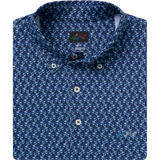 Men's Irons Button-Down Collar Golf Polo