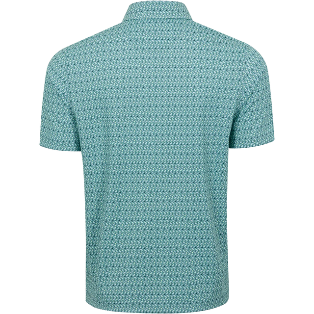 Men's Irons Button-Down Collar Golf Polo