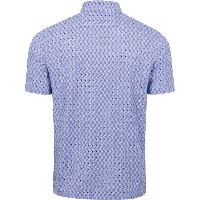 Men's Irons Button-Down Collar Golf Polo