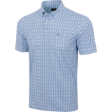 Men's Irons Button-Down Collar Golf Polo
