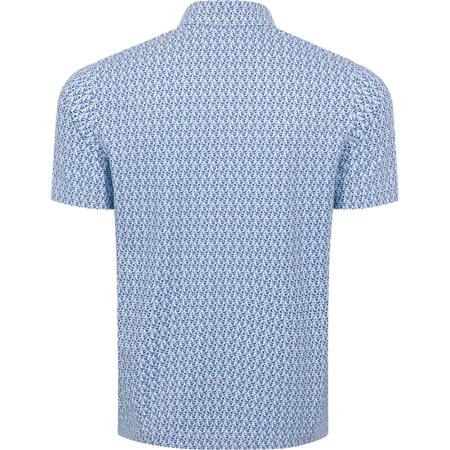 Men's Irons Button-Down Collar Golf Polo