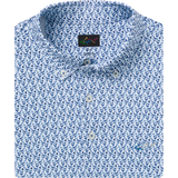 Men's Irons Button-Down Collar Golf Polo