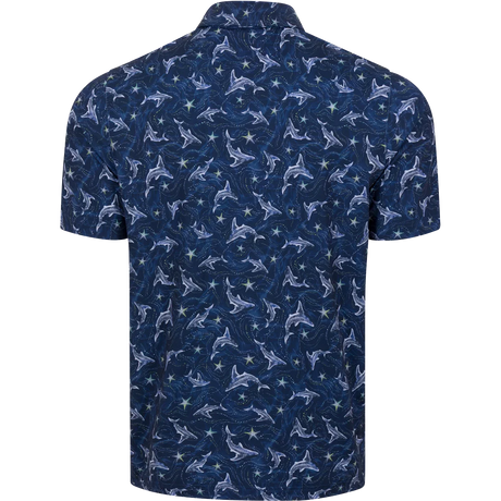 Men's Galaxy Shark Golf Polo