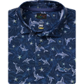 Men's Galaxy Shark Golf Polo