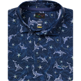 Men's Galaxy Shark Golf Polo