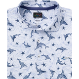 Men's Galaxy Shark Golf Polo