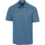 Freedom Micro Pique Classic Stripe Golf Polo T shirt