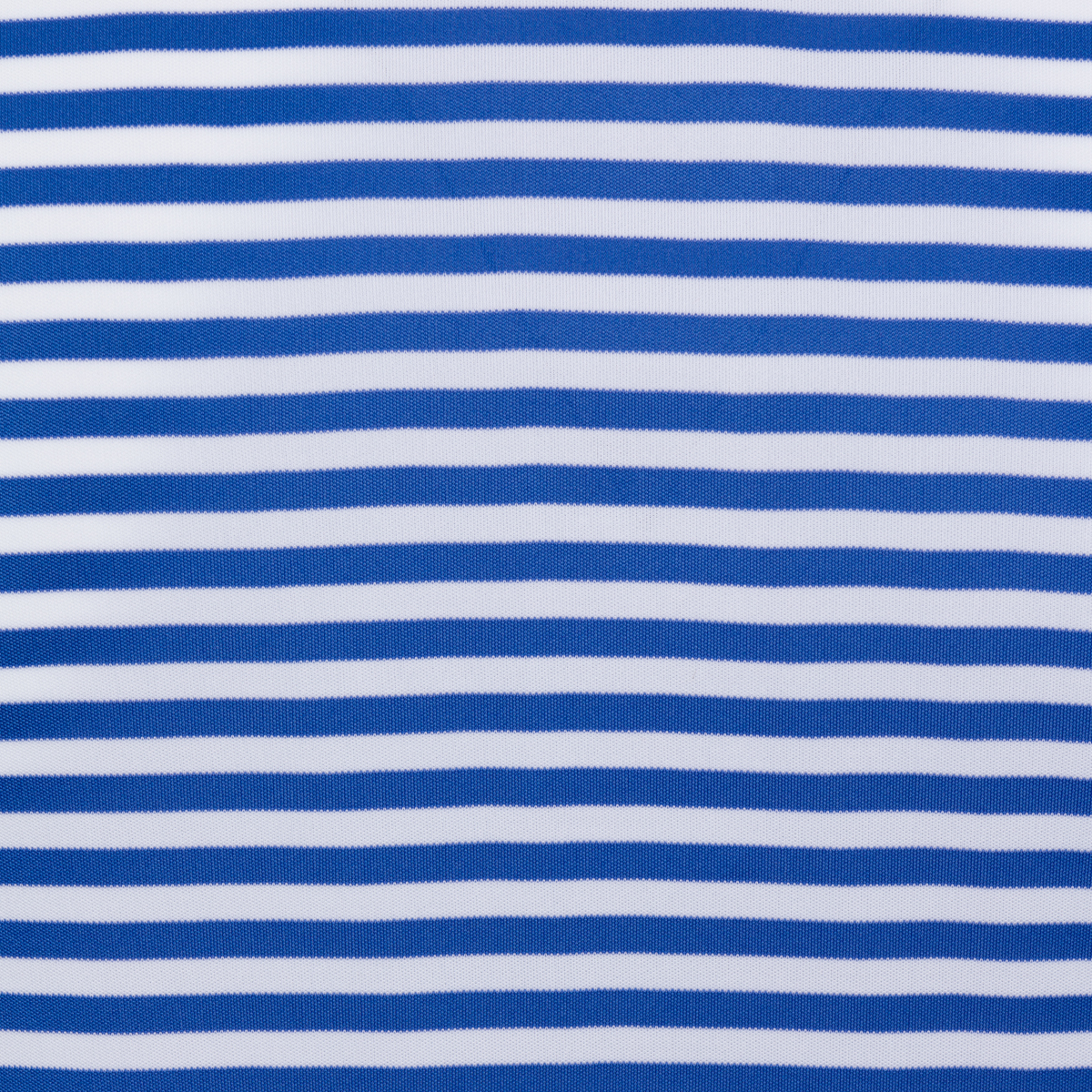 ML75 Recycled Microlux Yarn-Dye Stripe Golf Polo - DP White