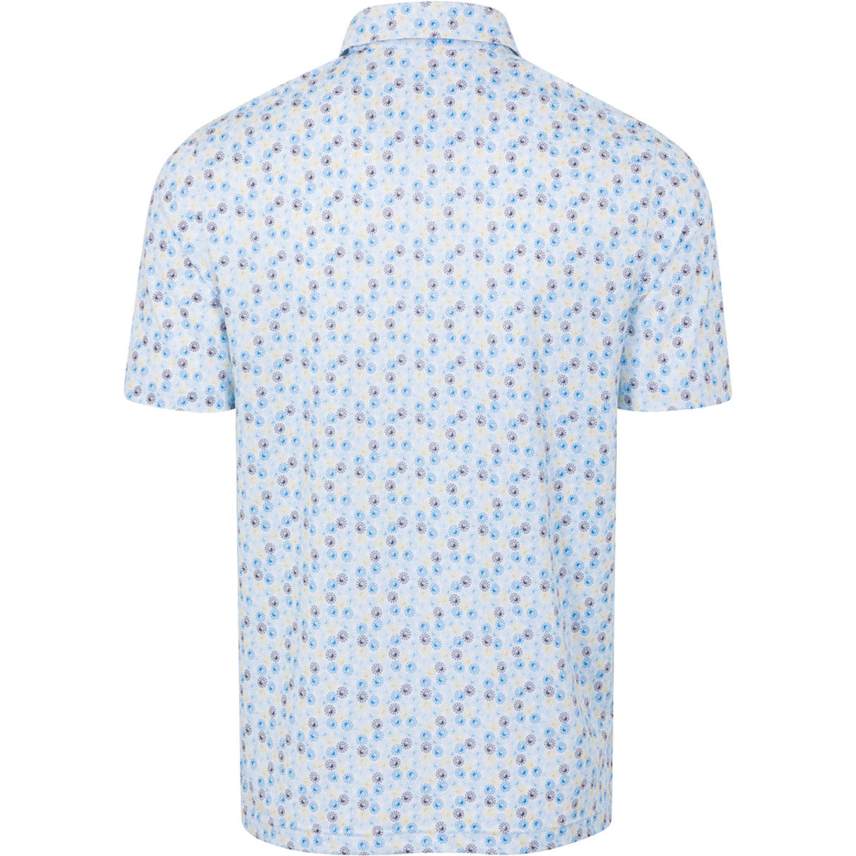 ML75 White Tee-Time Stretch Polo