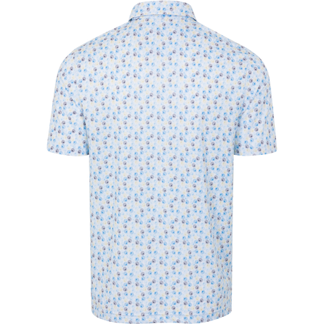 ML75 White Tee-Time Stretch Polo