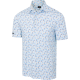 ML75 White Tee-Time Stretch Polo