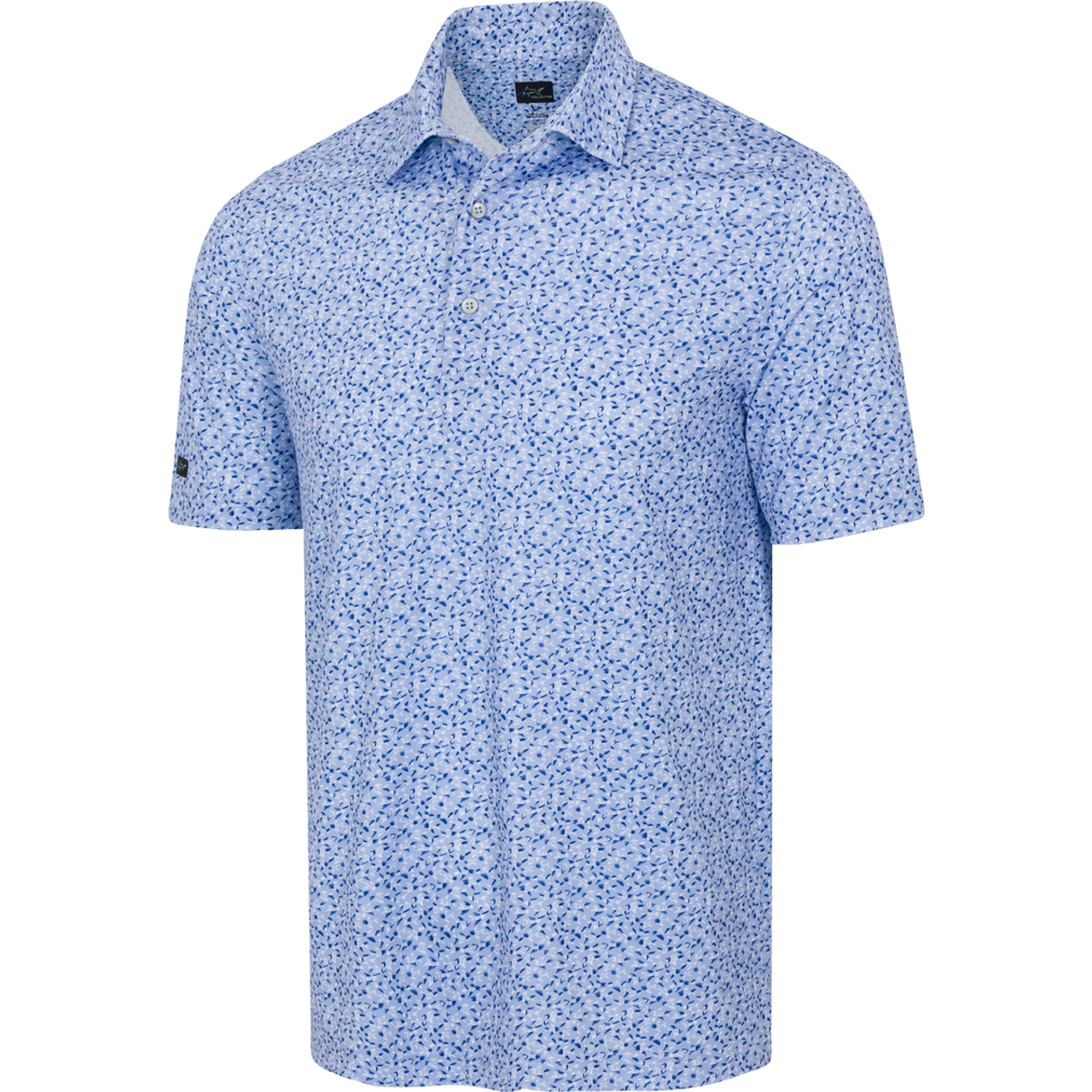 ML75 Fisherman Stretch Polo - Blue Strom