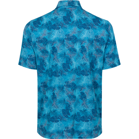 ML75 Palm Leaf Canopy Mesh Polo