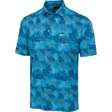 ML75 Palm Leaf Canopy Mesh Polo