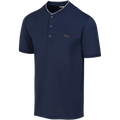 Baseball Collar Micro Pique Shark Polo