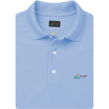 Classic Pique Shark Polo - Blue Haze