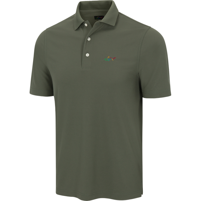 Classic Pique Shark Polo - Gravel