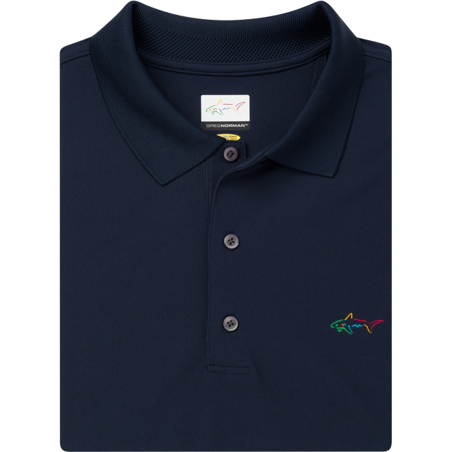 Classic Pique Shark Polo - Navy