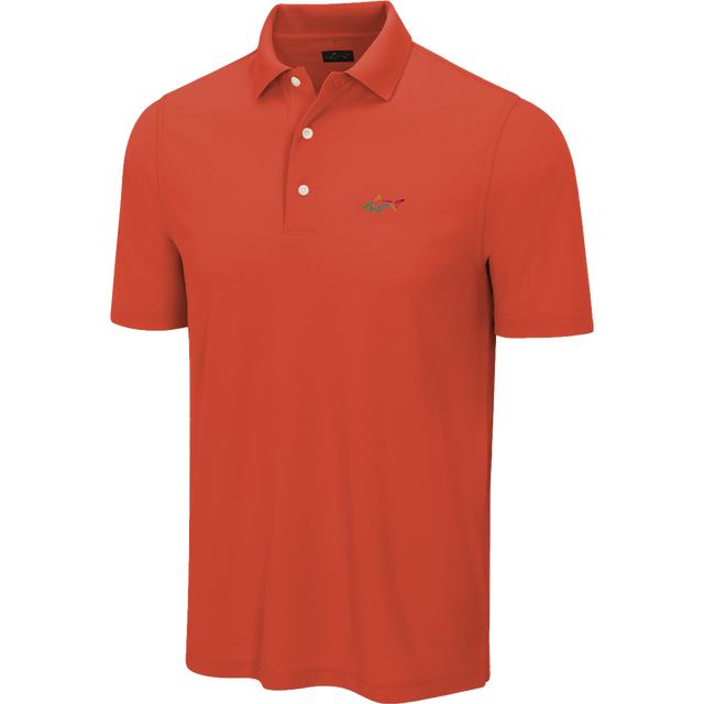 Classic Pique Shark Polo - Shark Orange