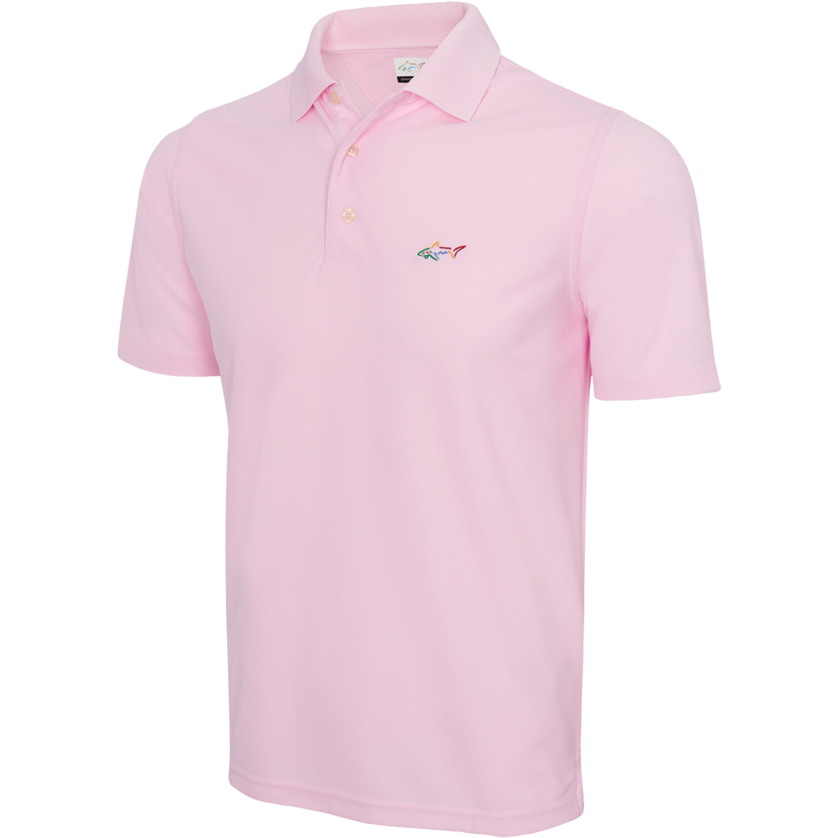 Classic Pique Shark Polo - Pink Cure