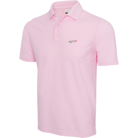 Classic Pique Shark Polo - Pink Cure