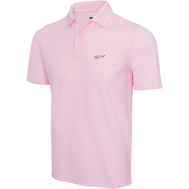 Classic Pique Shark Polo - Pink Cure