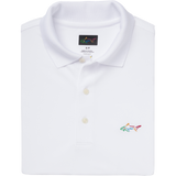 Classic Pique Shark Polo - White