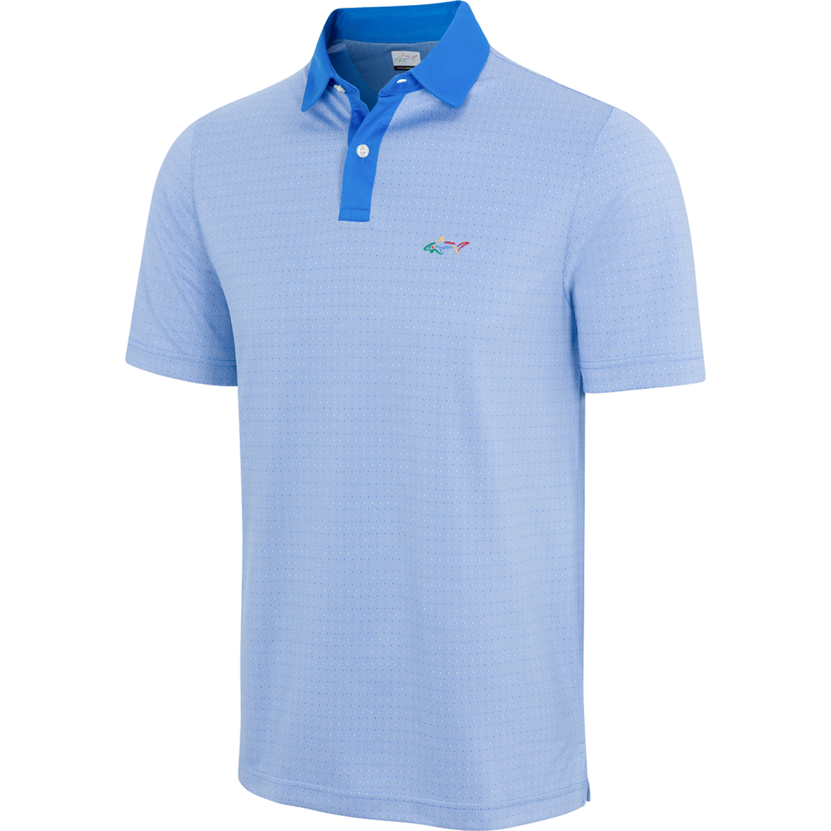 Greg Norman Birdseye Golf Polo T shirt