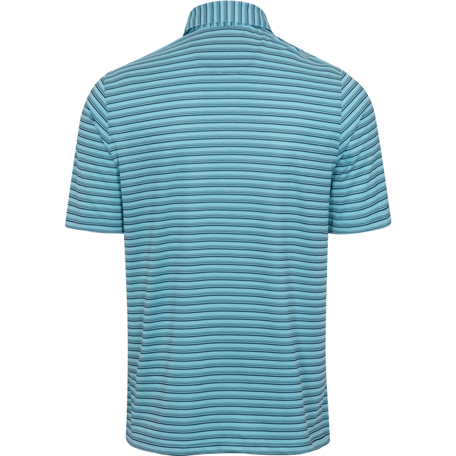 Mesh Stripe Golf Polo T Shirt