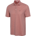 Mesh Stripe Golf Polo T Shirt