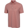 Mesh Stripe Golf Polo T Shirt