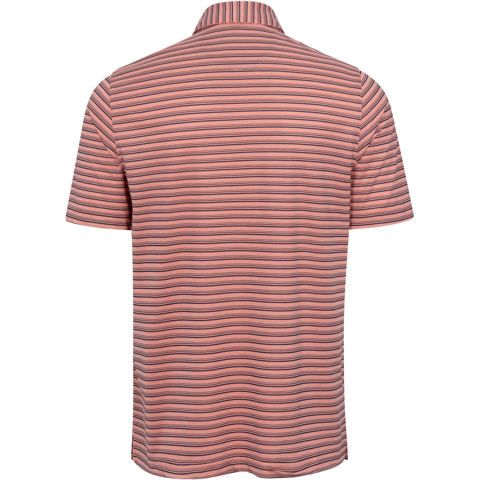 Mesh Stripe Golf Polo T Shirt