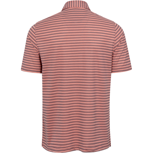 Mesh Stripe Golf Polo T Shirt