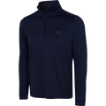 Cozy Stripe Jersey Quarter Zip