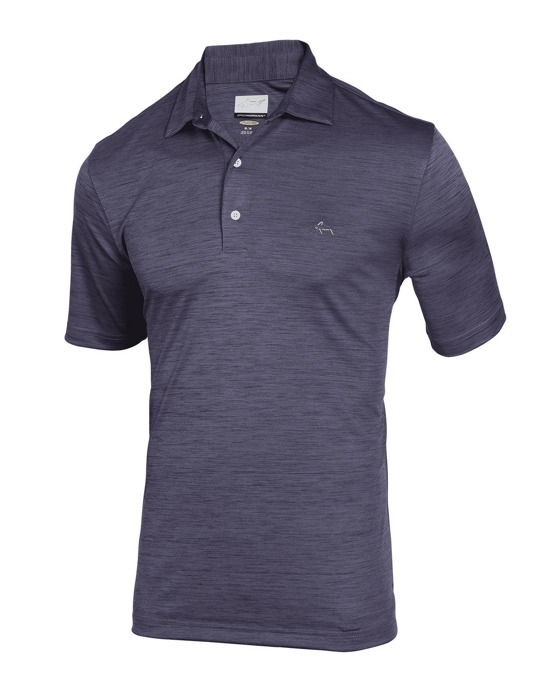 Black Heather Golf Polo T shirt