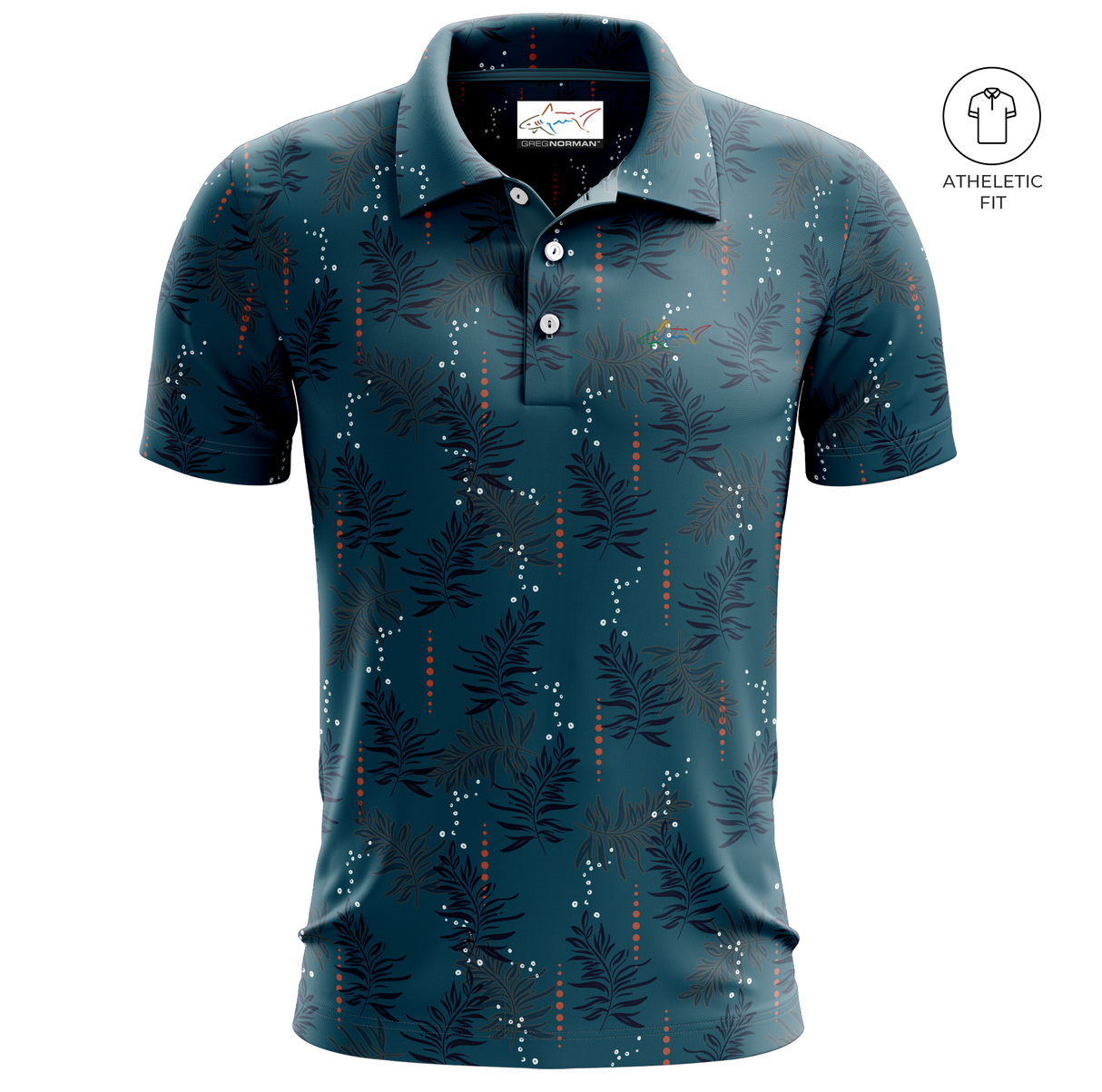 Men's Leafy Links Golf Polo